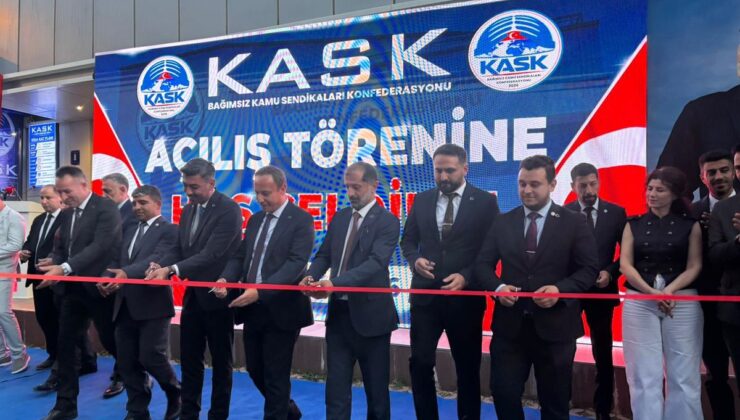 KASK Genel Merkezi Ankara’da Törenle Açıldı