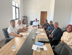 Kumluca’da KPSS Sınav Güvenliği Toplantısı Yapıldı