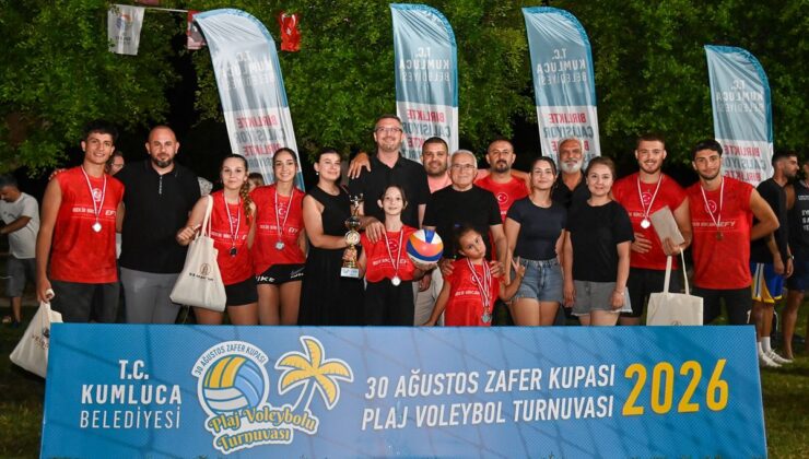 Kumluca’da Zafer Kupası Voleybol Heyecanı Sona Erdi