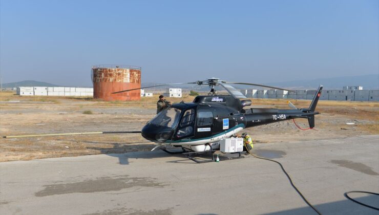TEİAŞ’tan kesintisiz canlı bakım: Helikopterle izolatör temizliği