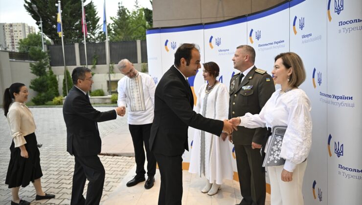Ukrayna’nın bağımsızlığının 35. yıl dönümü Ankara’da kutlandı